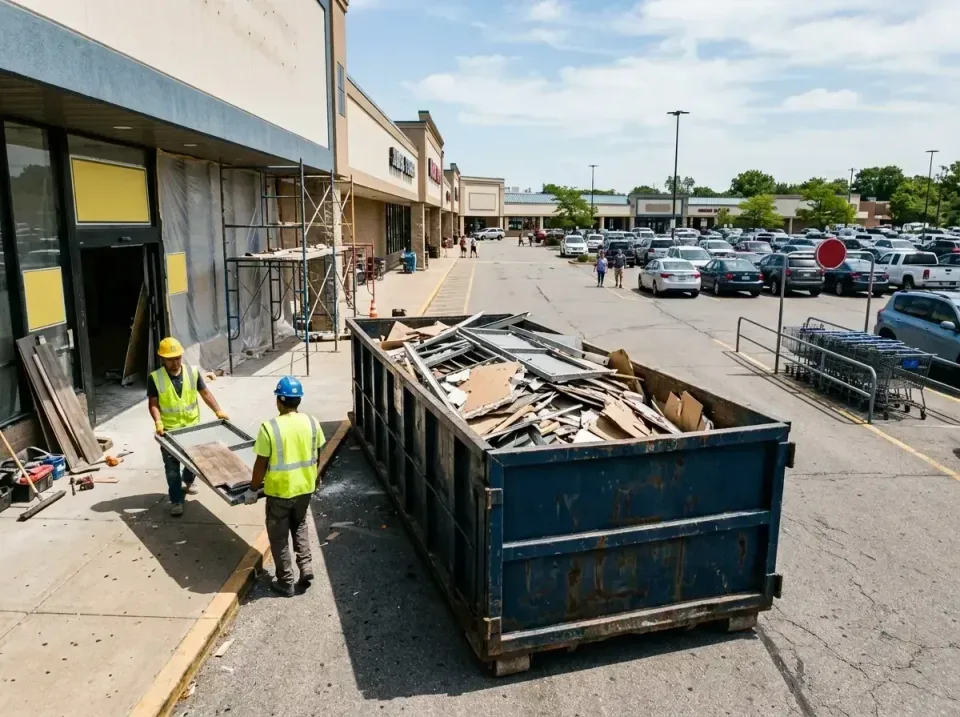 retail-store-renovation-debris-003 — frequently asked questions, Roll-off Dumpster Rentals in Hunter, TN